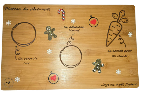 Plateau du père noël